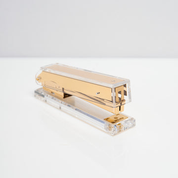 Grampeador Clear Gold