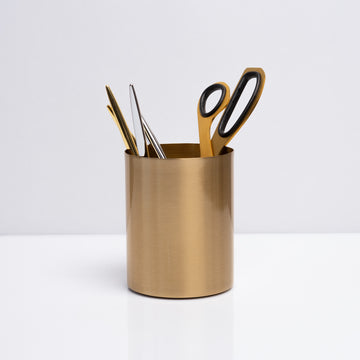 Porta Canetas Gold