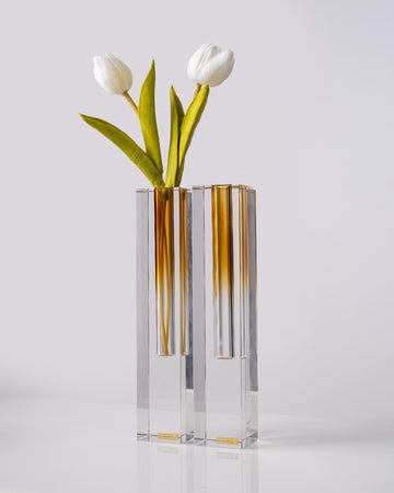 Tulipa Artificial Branca - 2 hastes