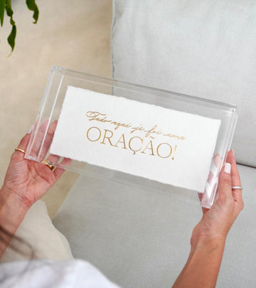 Tudo aqui já foi uma ORAÇÃO!