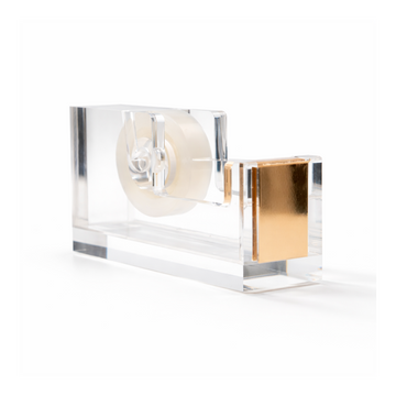 Porta Durex Clear Gold