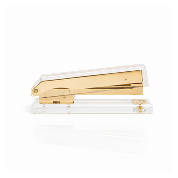 Grampeador Clear Gold
