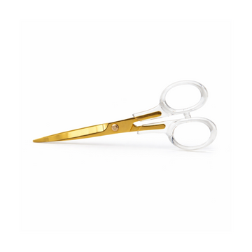 Tesoura Clear Gold