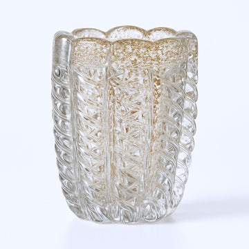 Murano Clear Gold