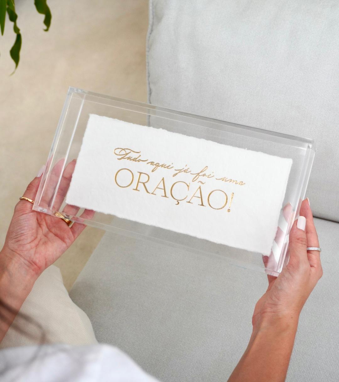 Tudo aqui já foi uma ORAÇÃO!
